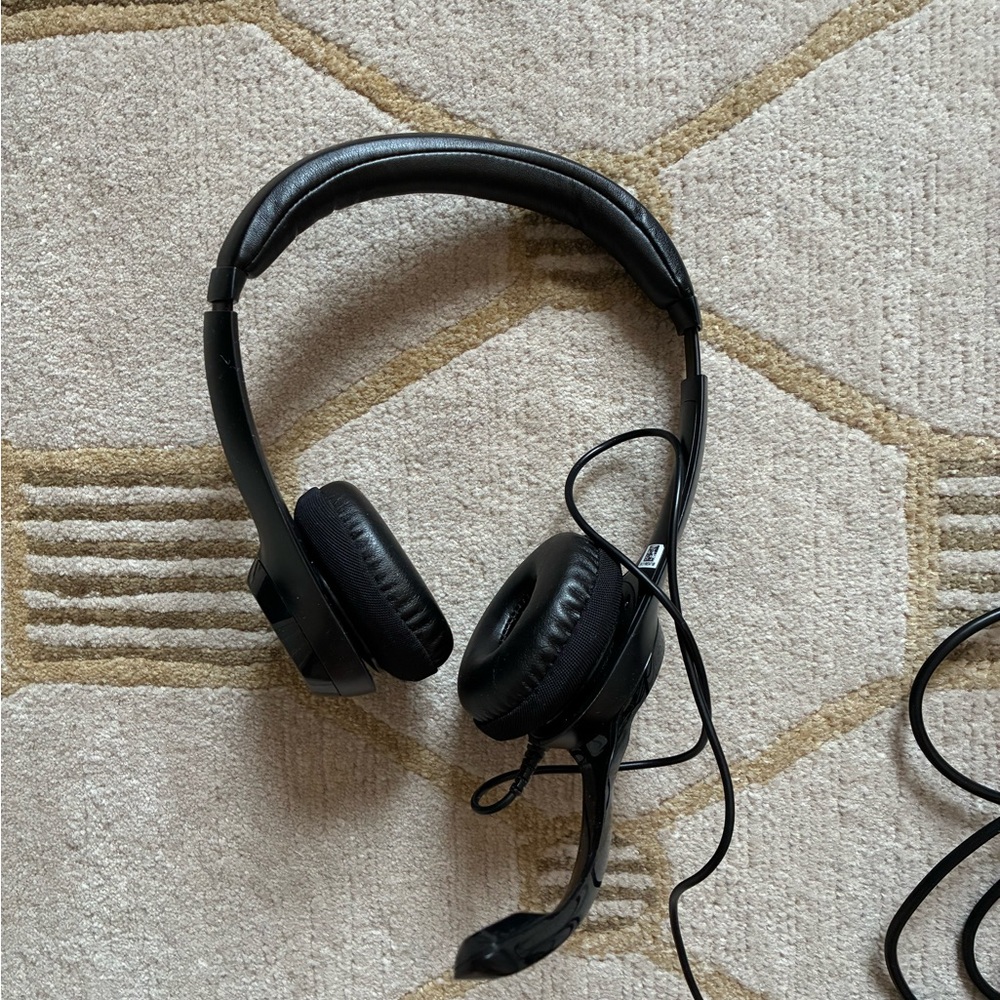 Logitech Computer Headset, Over the Head